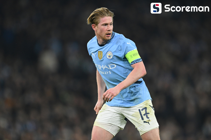 EPL 전설 더 브라위너, 가족 때문에 사우디 포기→미국행 임박